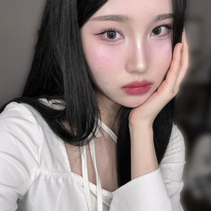 【散光】Lenbling Eye Only 1 Month Olovue Water Gray 每月抛棄散光彩妝隱形眼鏡